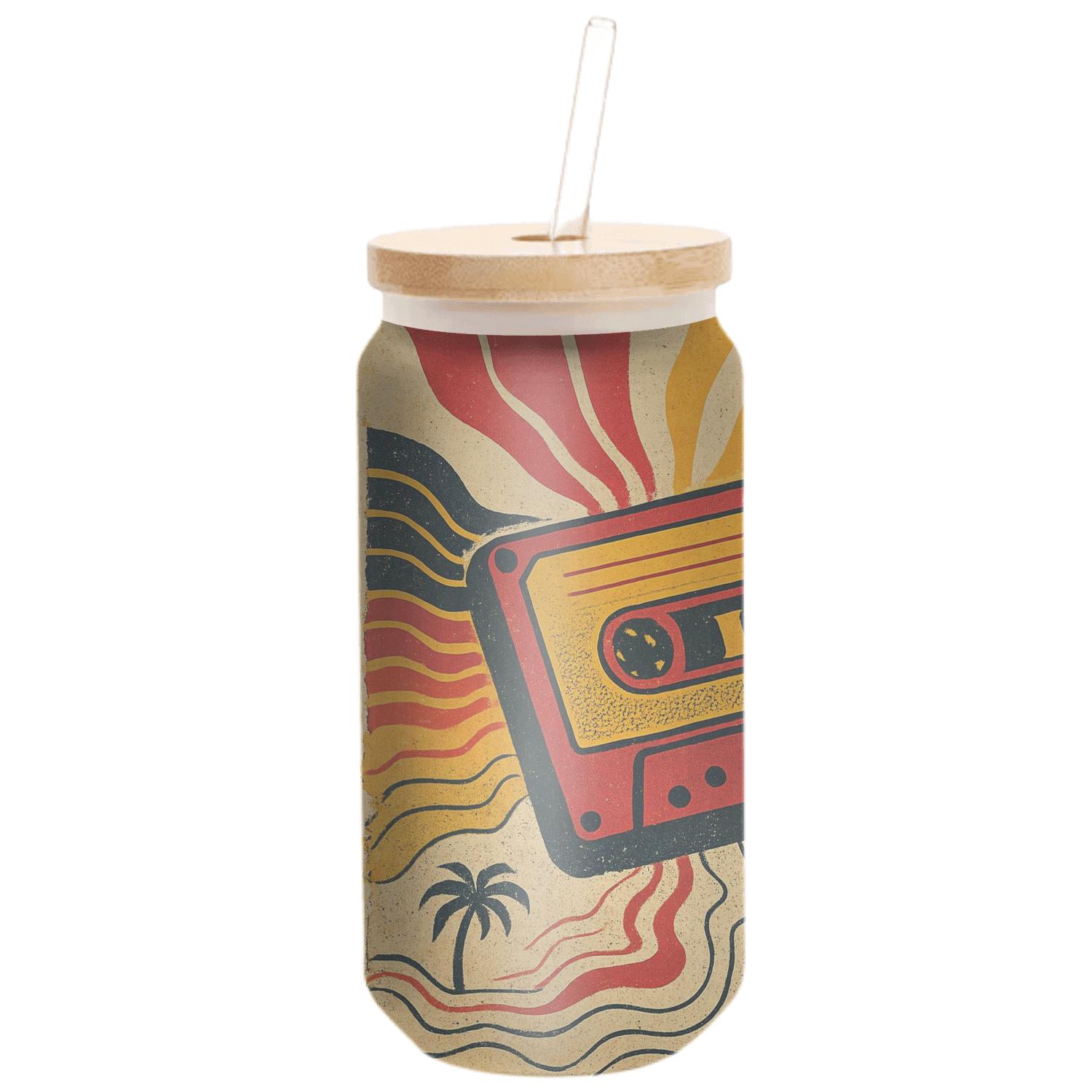 Crimson Cassette Odyssey insulated glass vessels