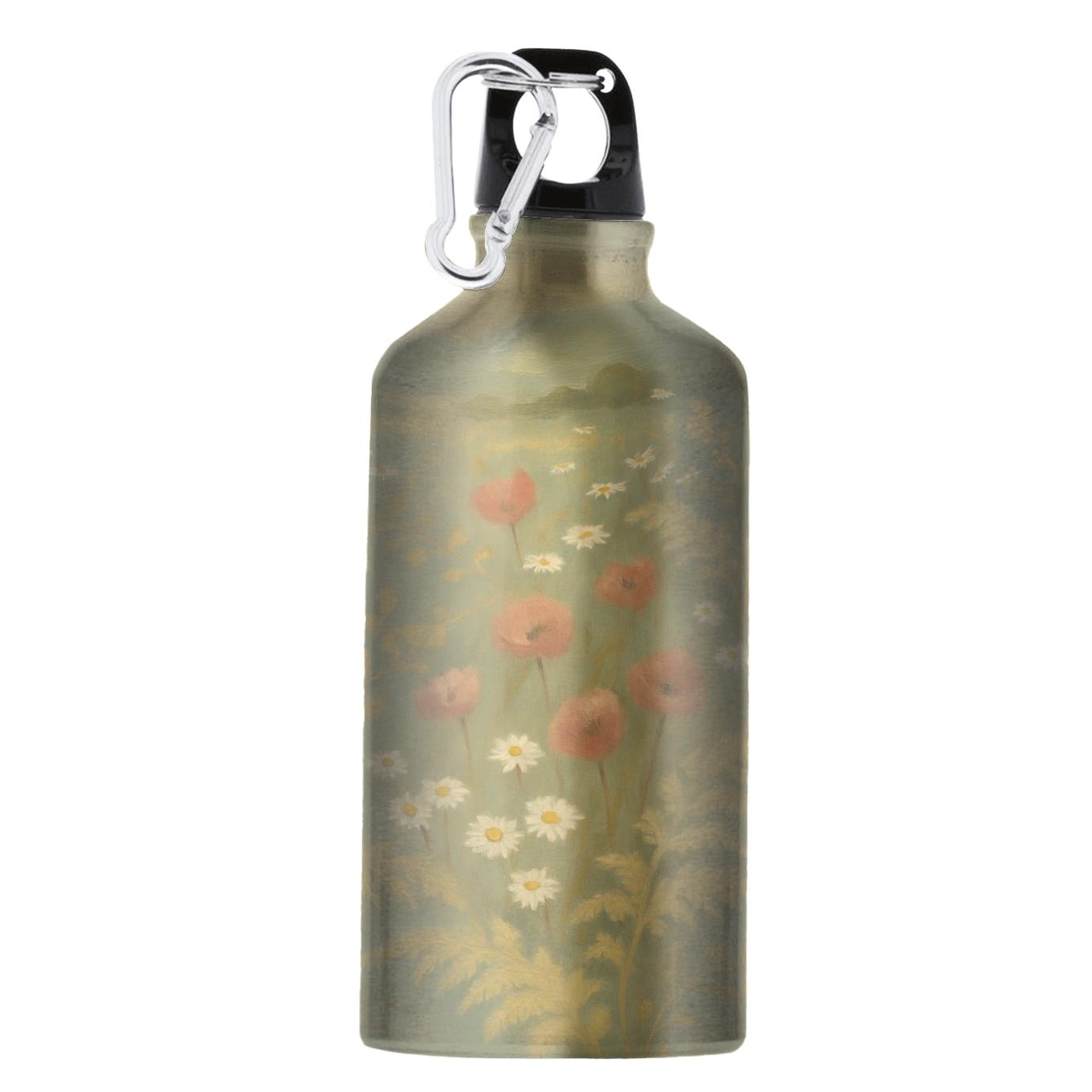 Vintage Meadow Tapestry portable sports bottles