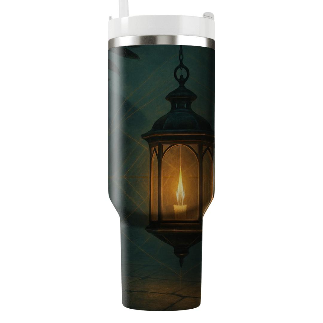 Lantern Of Quiet Covenant travel tumblers