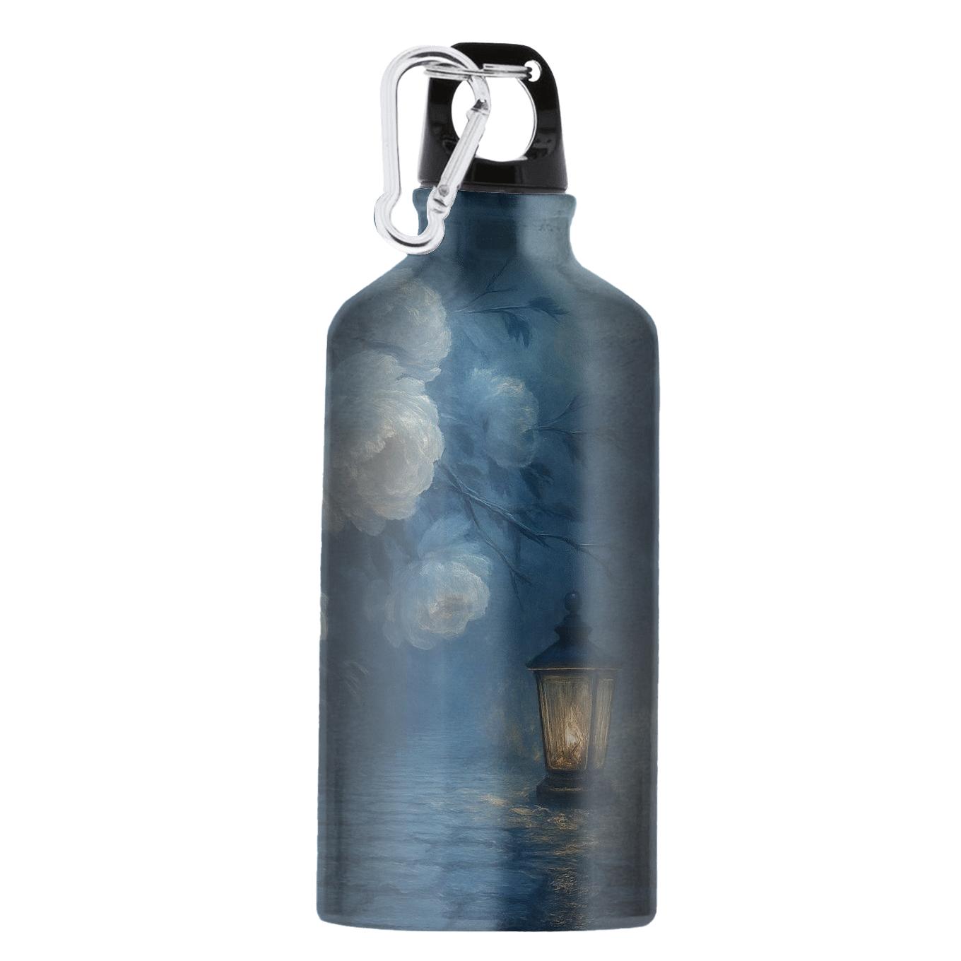 Moonlit Peony Canopy portable sports bottles