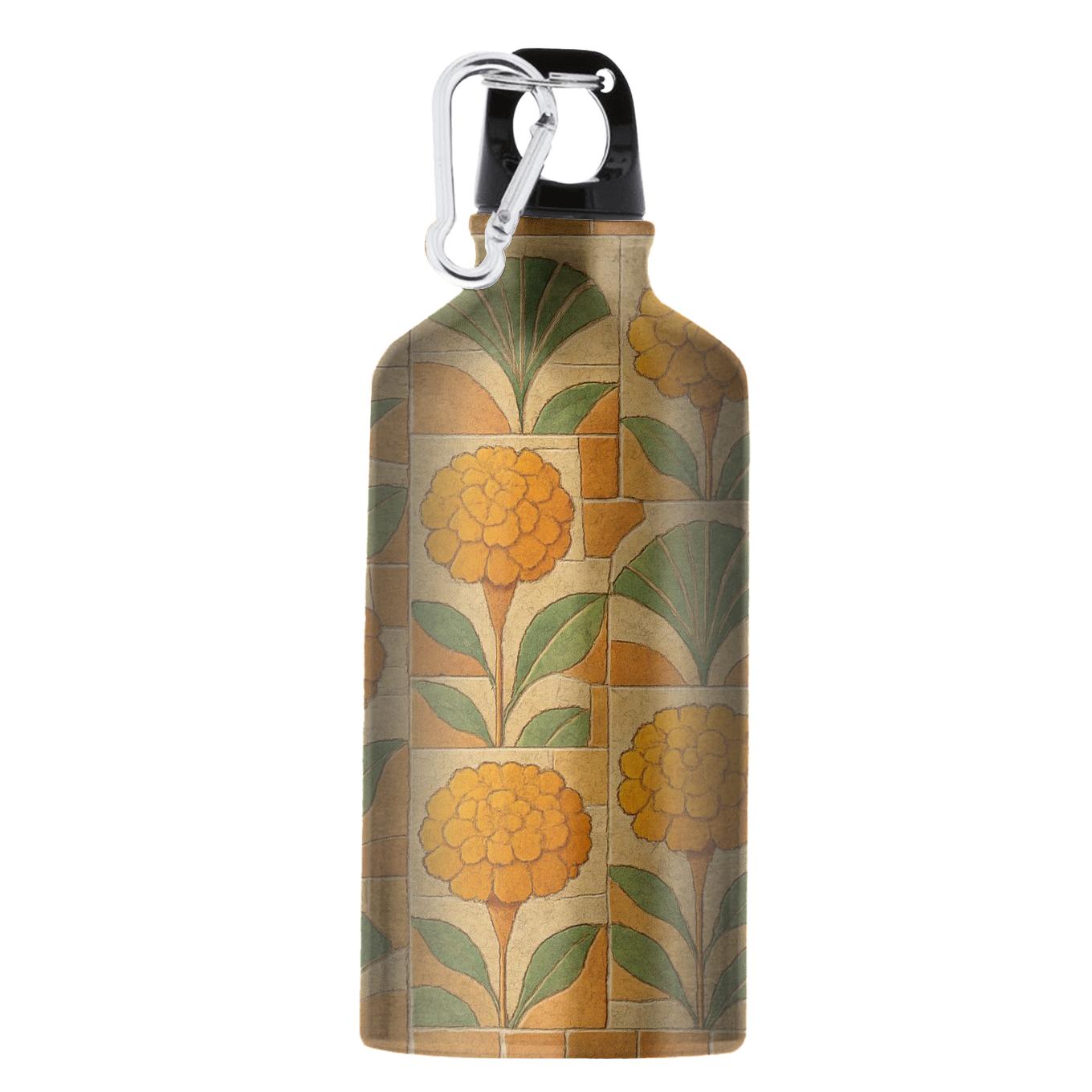 Desert Marigold Mosaic portable sports bottles