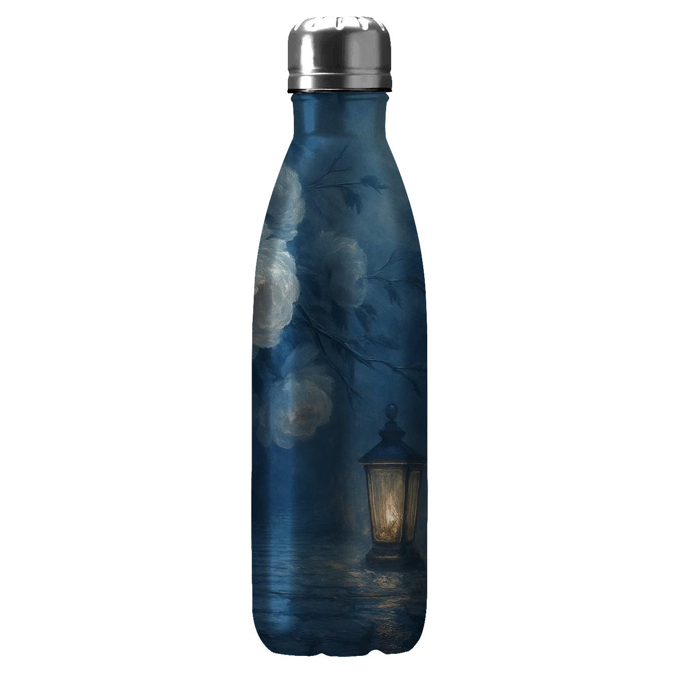 Moonlit Peony Canopy personalized water bottles