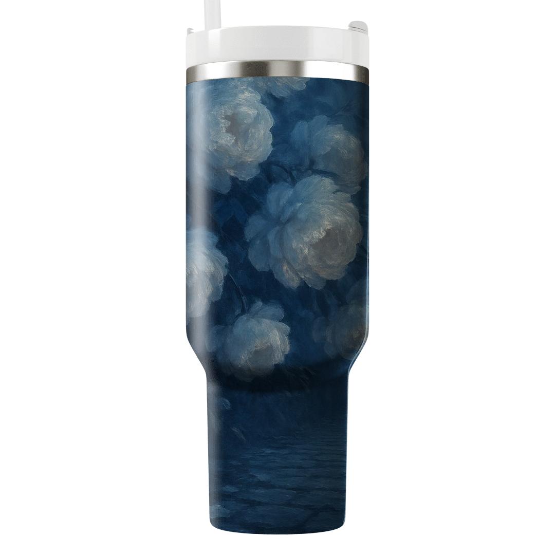 Moonlit Peony Canopy tumbler cups