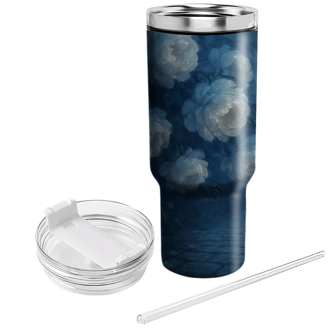 Moonlit Peony Canopy tumbler cups