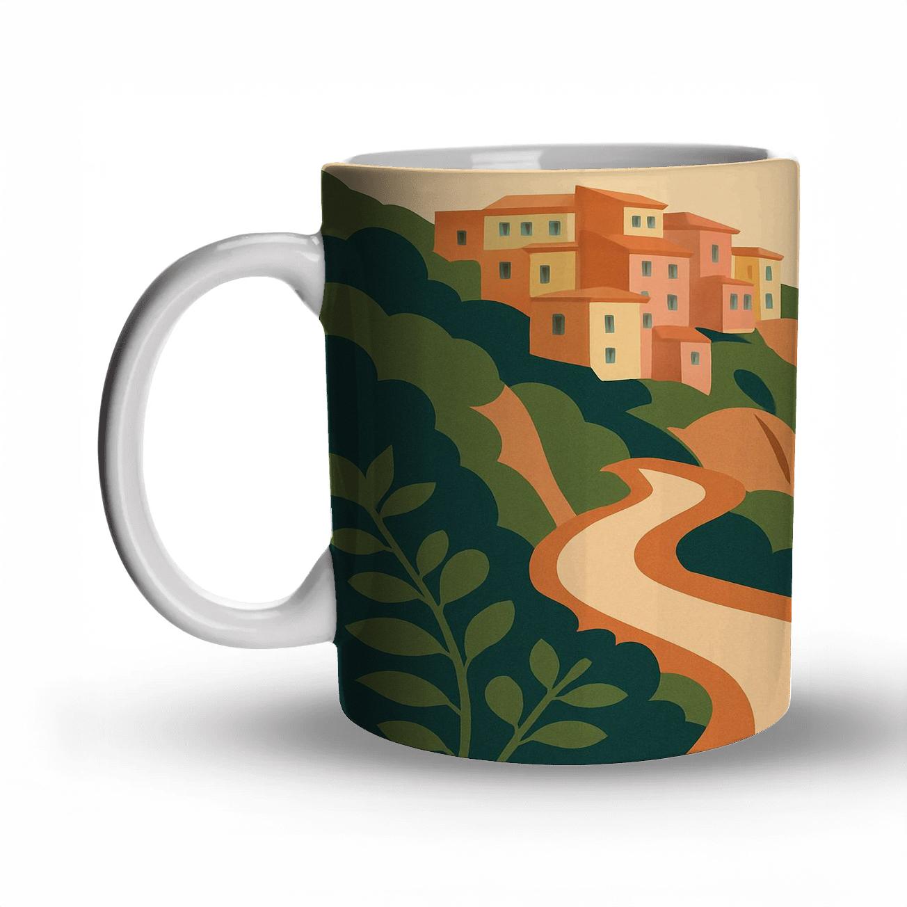 Coastal Path Of Cinque Terre personalized mugs