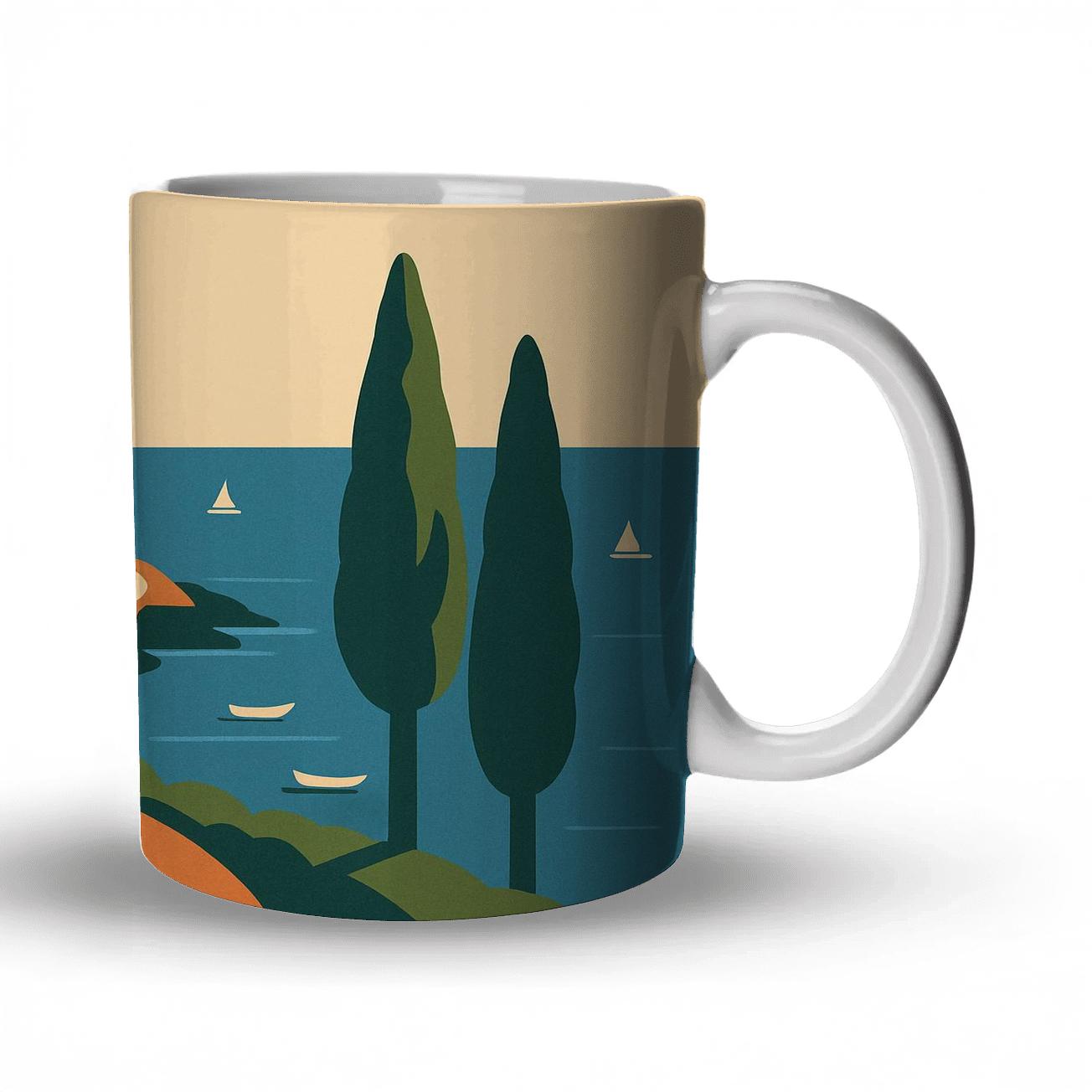 Coastal Path Of Cinque Terre personalized mugs