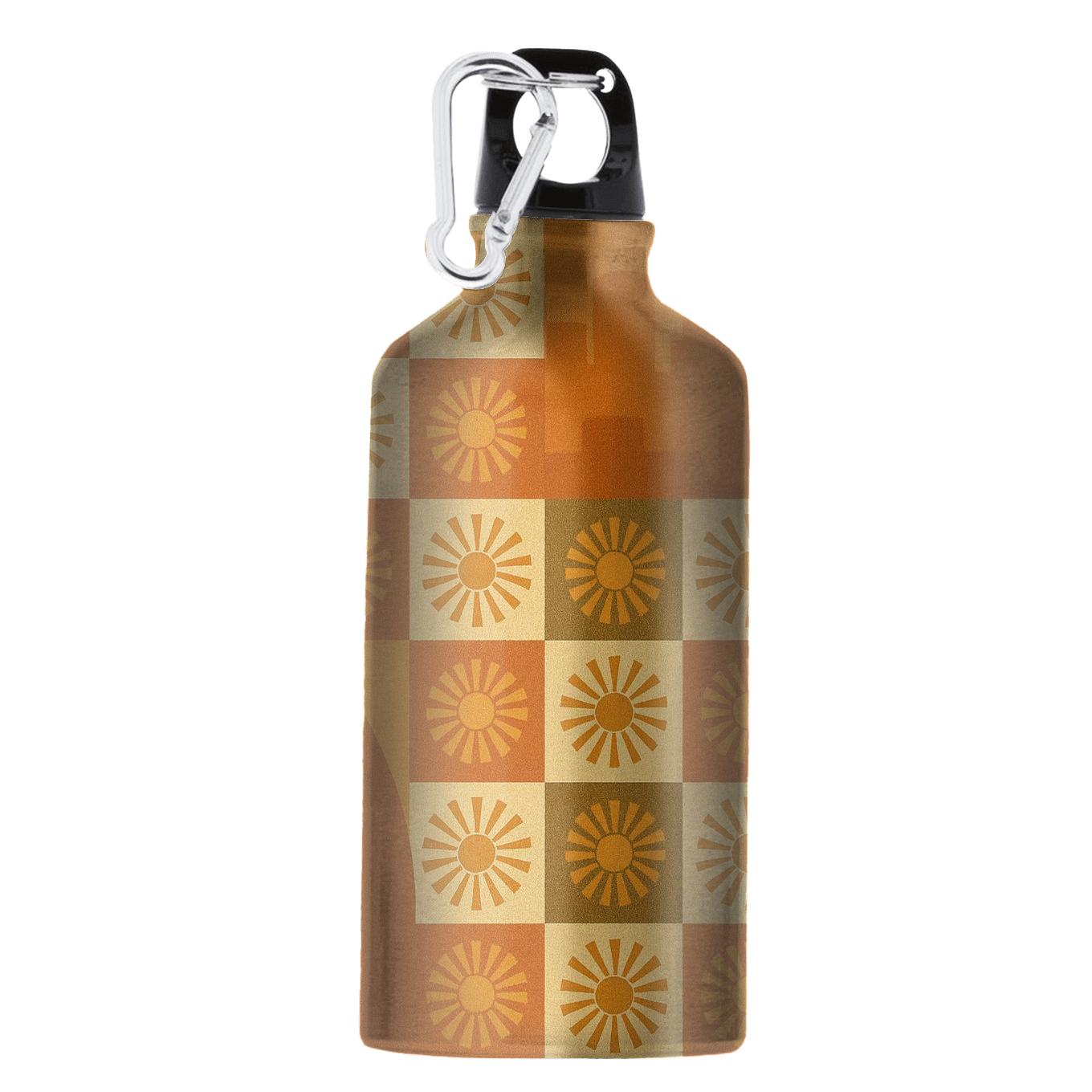 Cosmic Harvest Sunburst insulated sports bottles