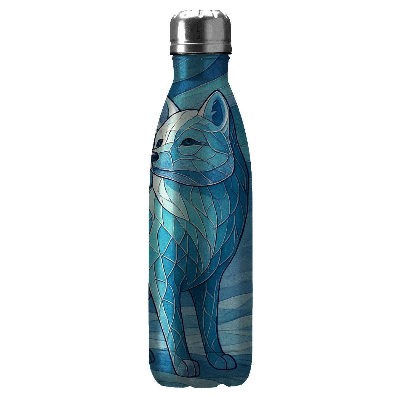 Aurora Fox Mosaic travel water bottles