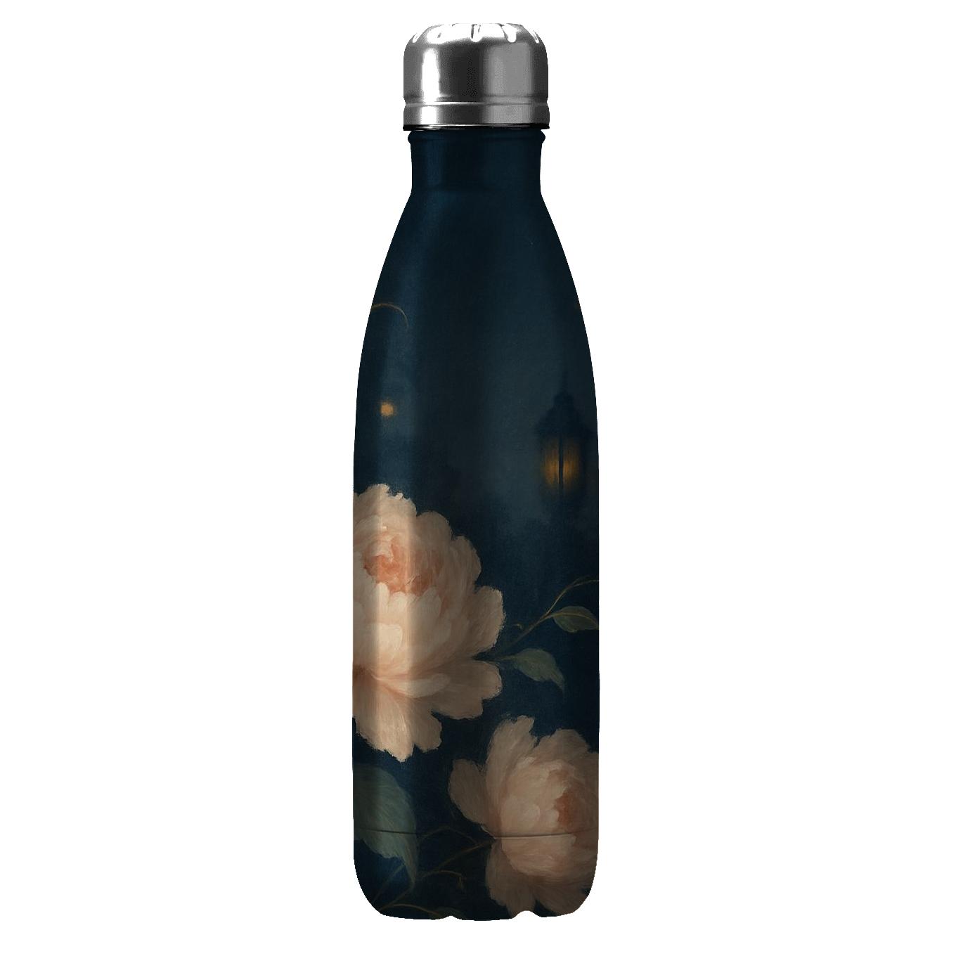 Midnight Peony Mirage insulated water bottles