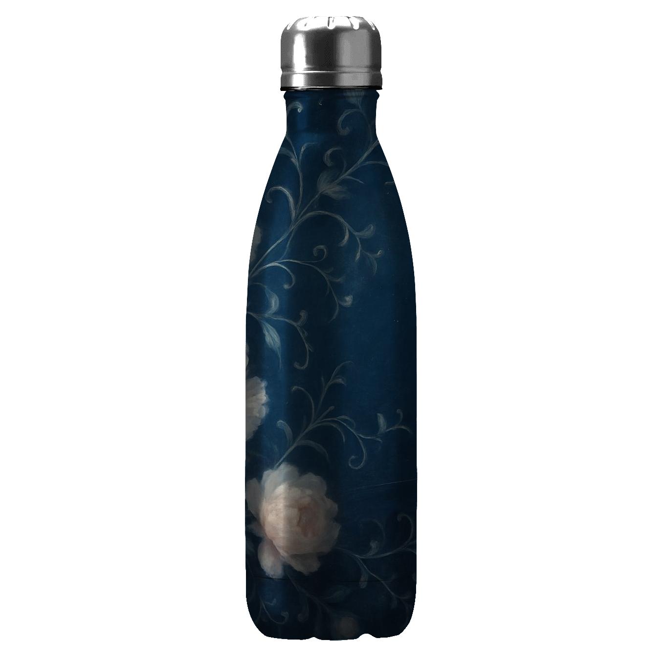 Moonlit Peony Cascade travel water bottles