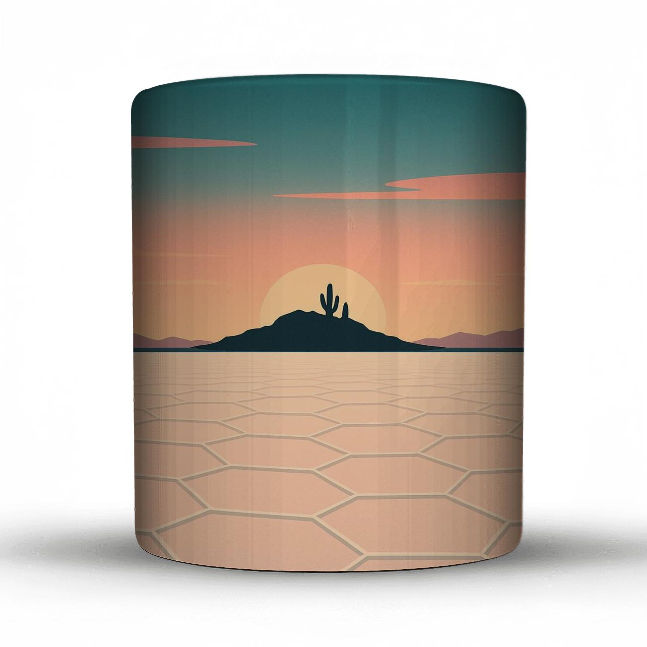 Mirror Salt Flat Uyuni personalized mugs