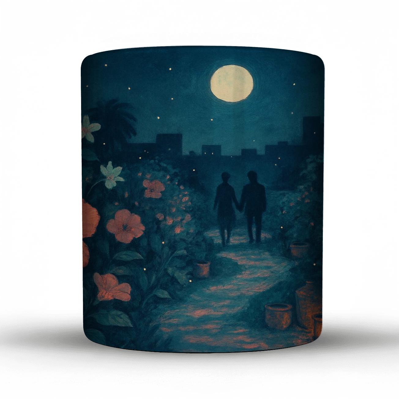 Midnight Blossom Summer premium drinkware mugs