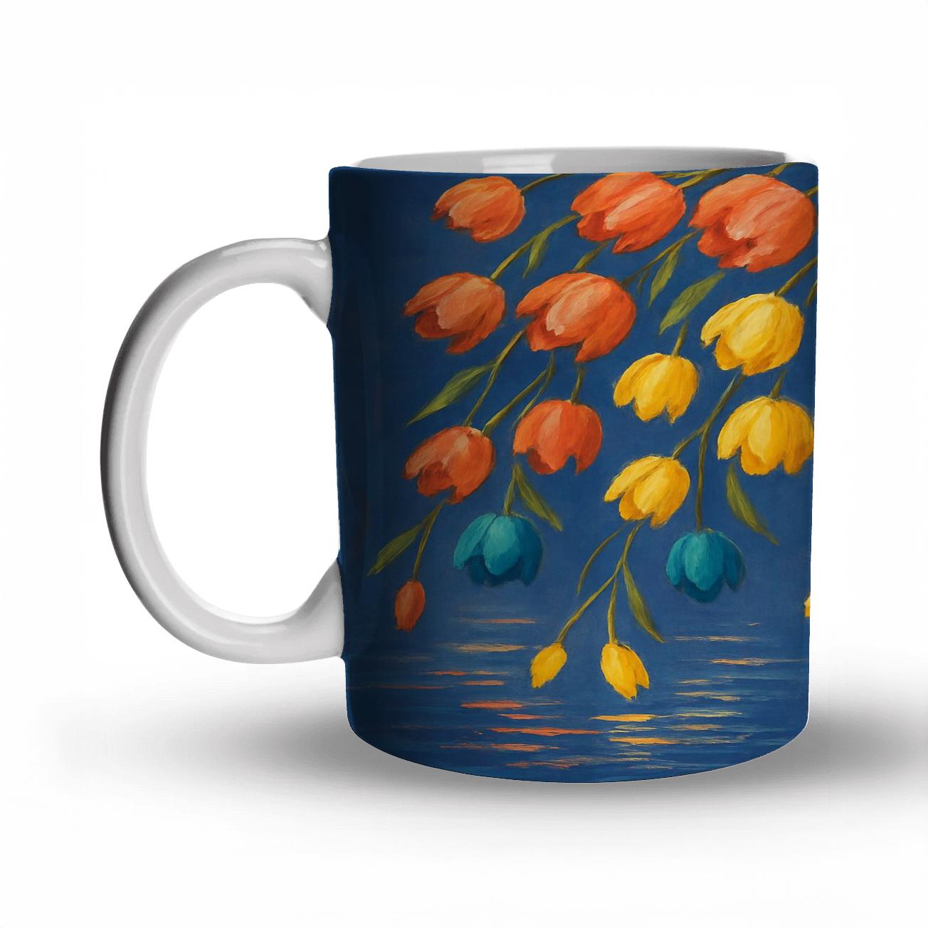 Cascade Tulip Blossom premium drinkware mugs