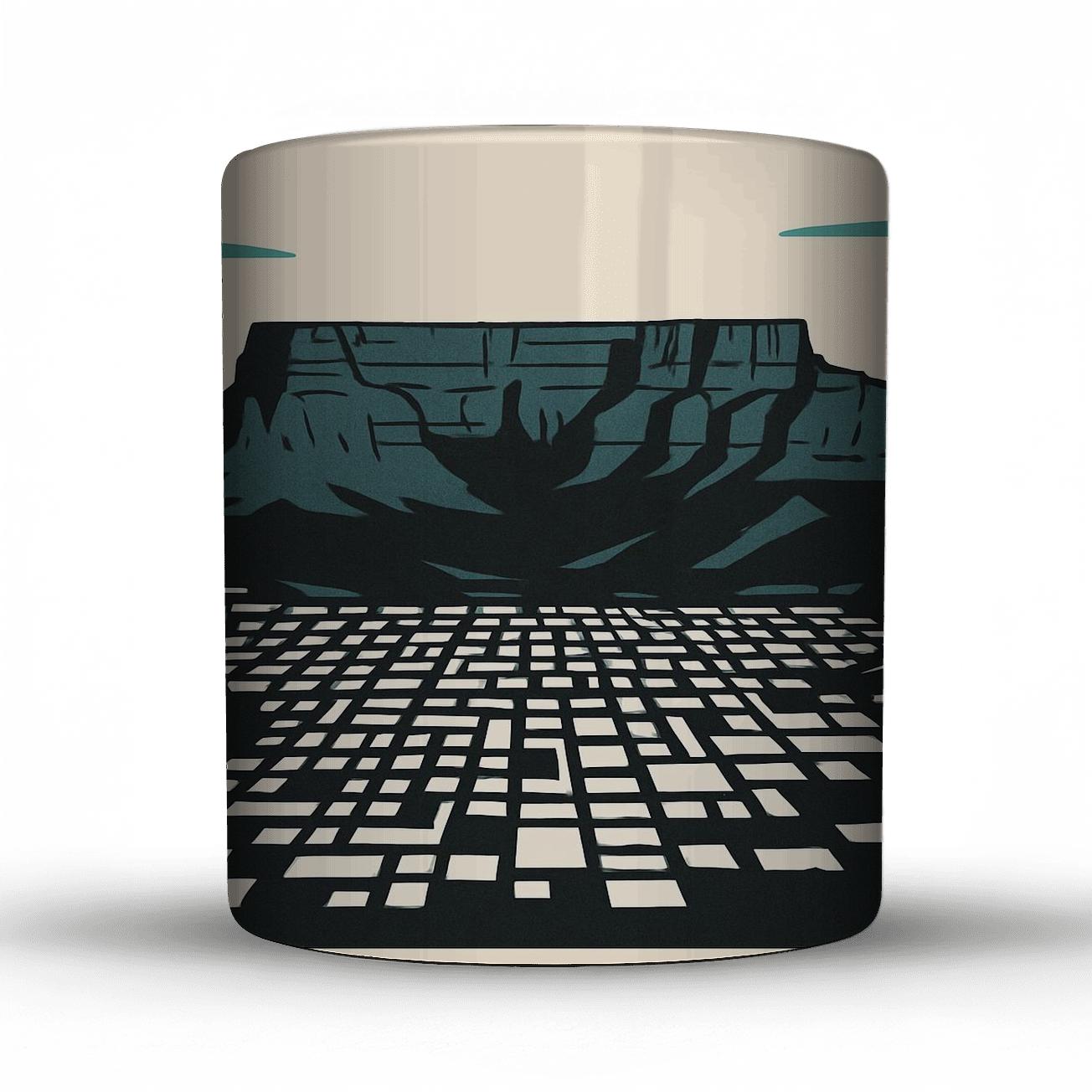 Panorama At Table Mountain gift mugs for occasions