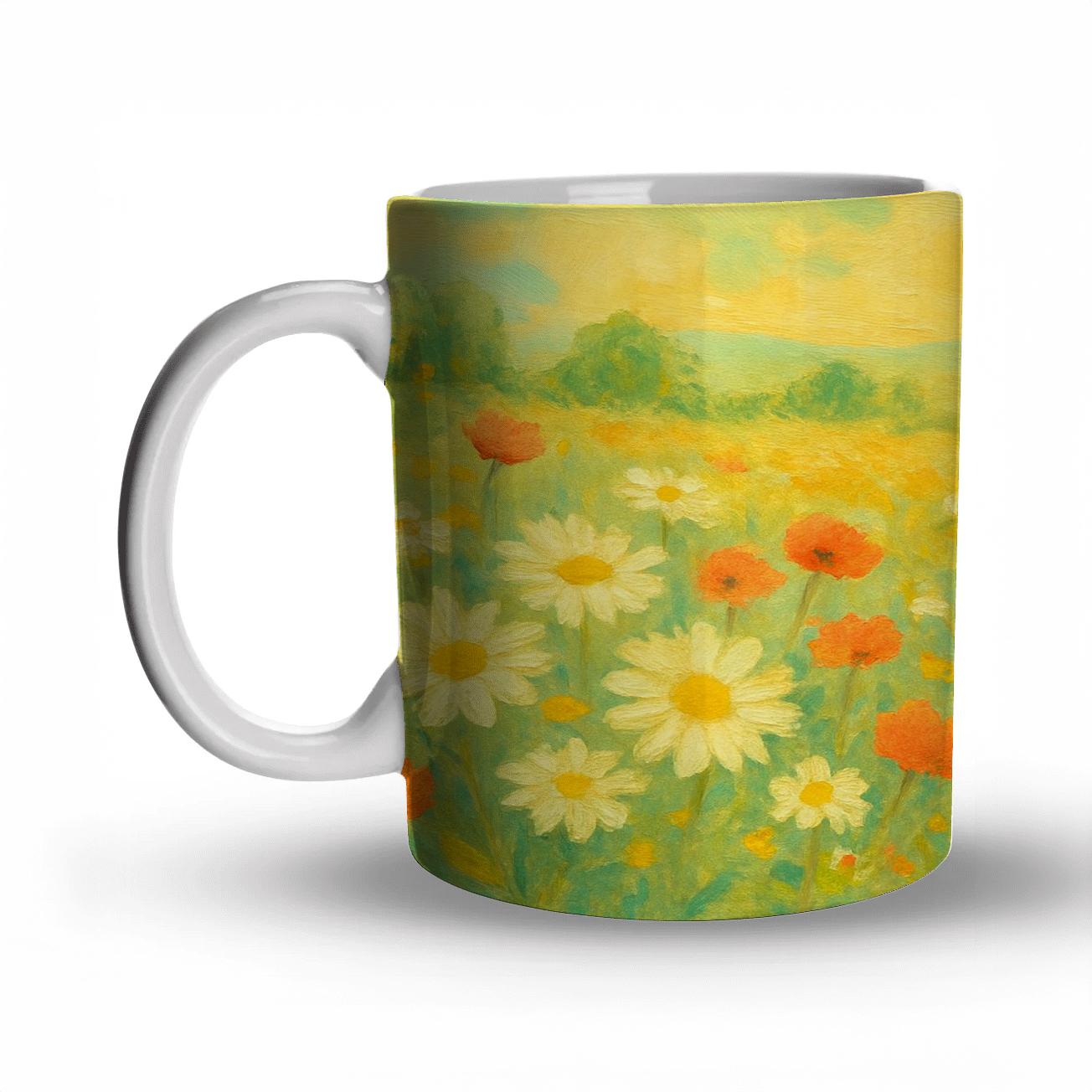 Meadow Sunlit Tapestry gift mugs for occasions