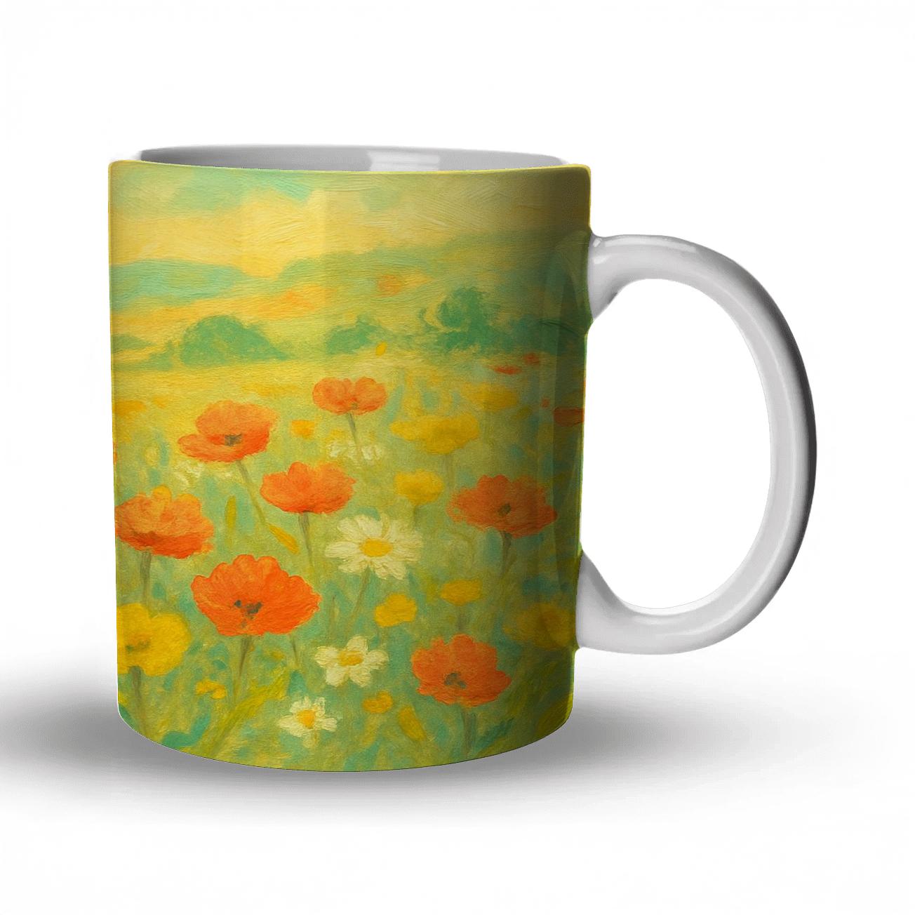 Meadow Sunlit Tapestry gift mugs for occasions