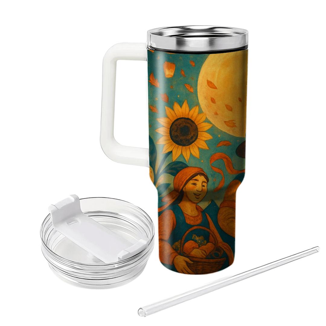 Solar Harvest Parade tumblers for gifts