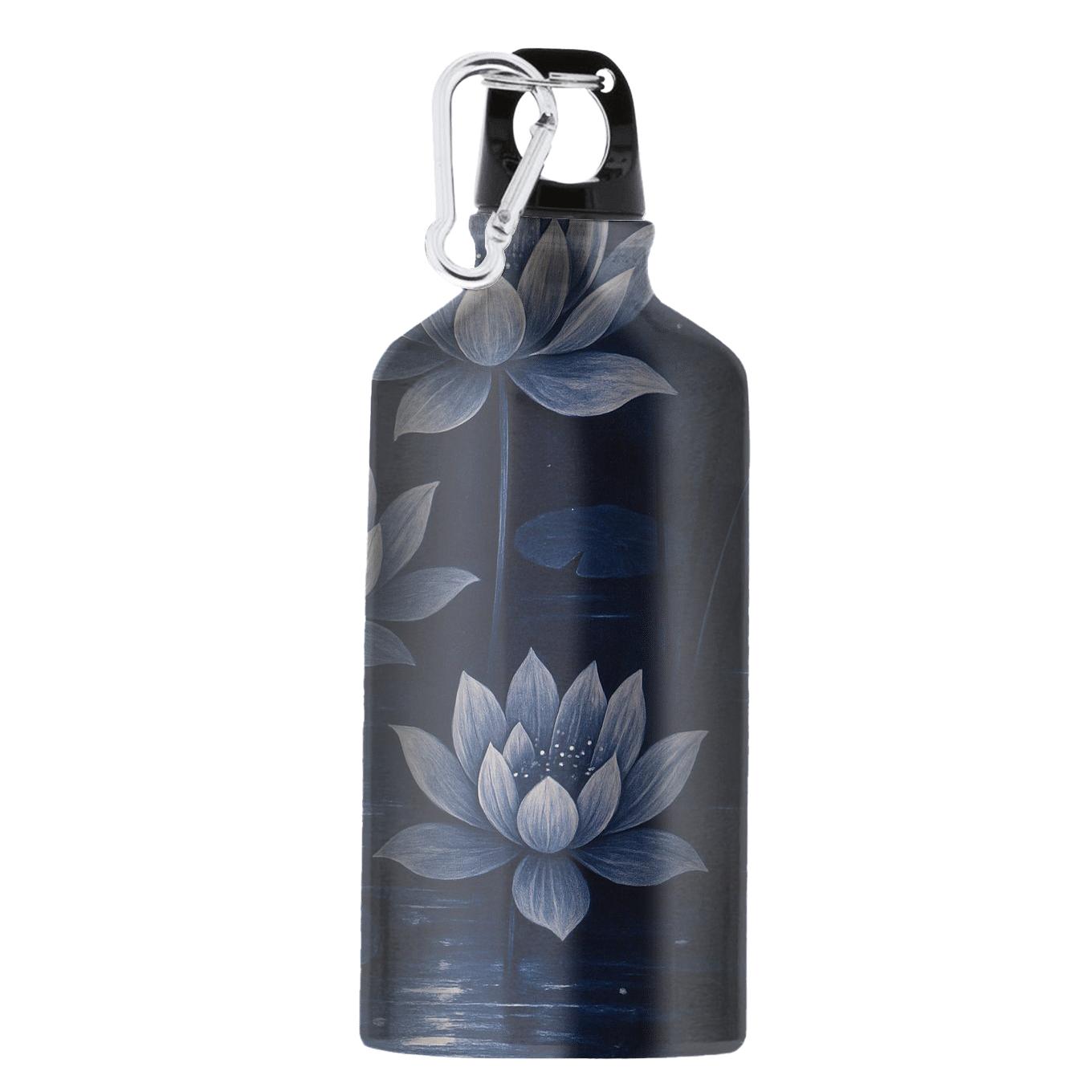 Midnight Lotus Cascade stylish sports bottles