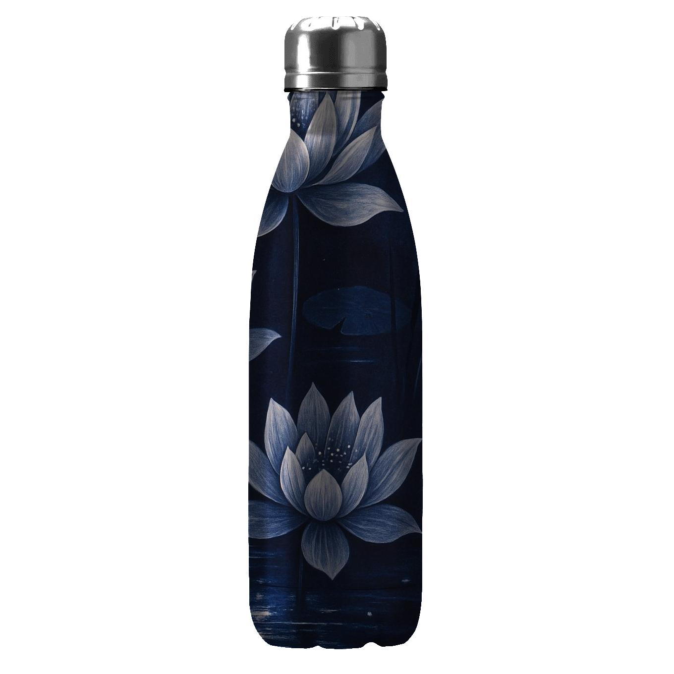 Midnight Lotus Cascade water bottle cups