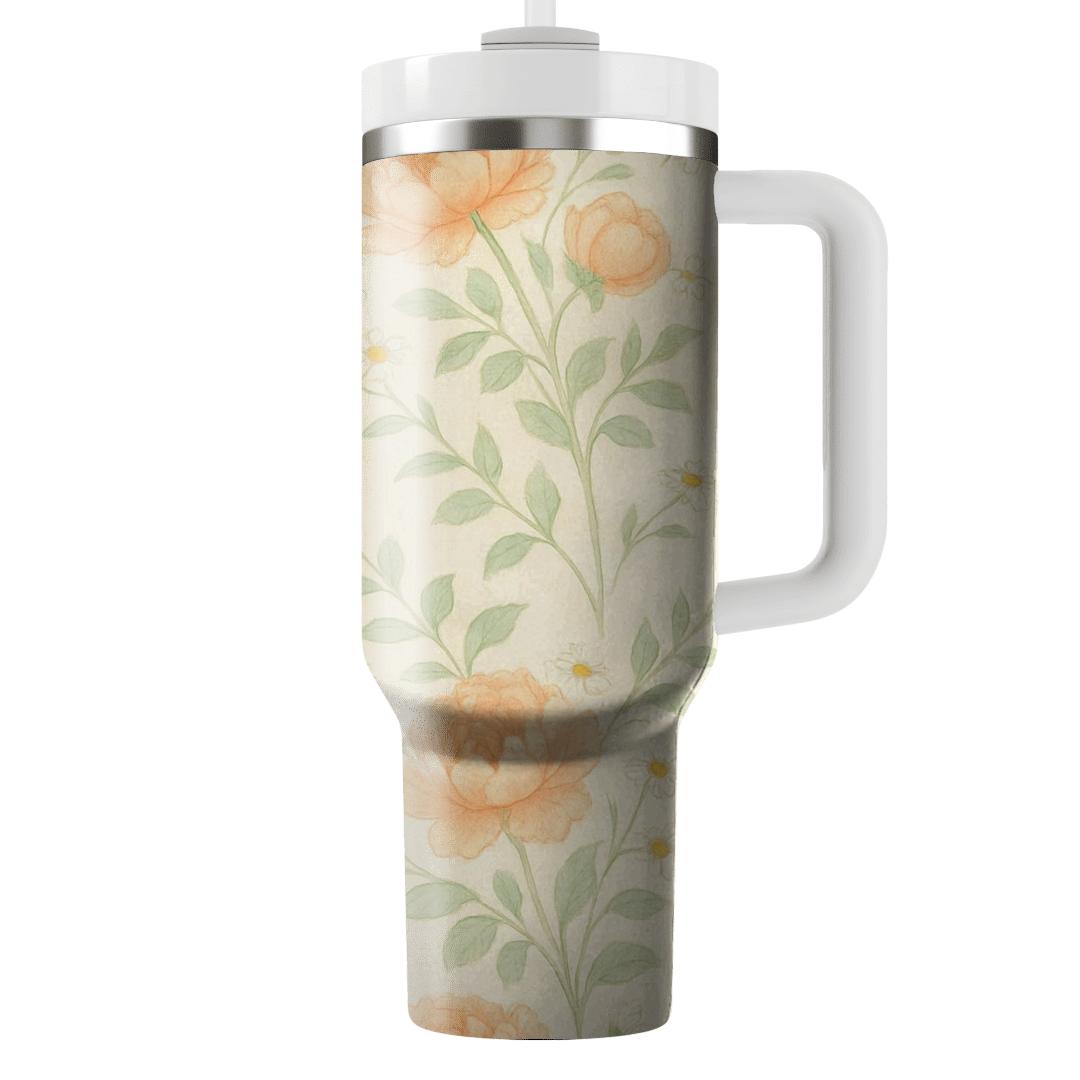 Apricot Meadow Chorus travel tumblers