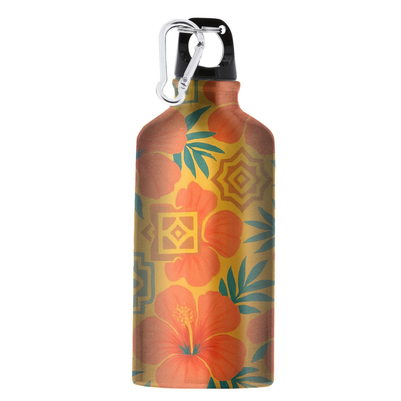 Sunrise Hibiscus Mosaic sports bottles for gifts