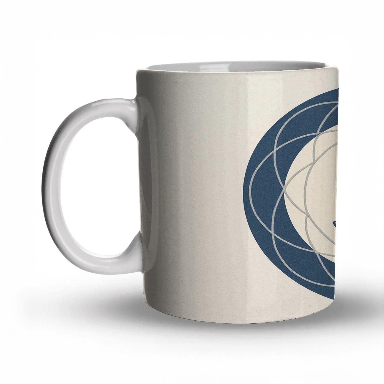 Harmony Circle With Guiding Dove personalized mugs