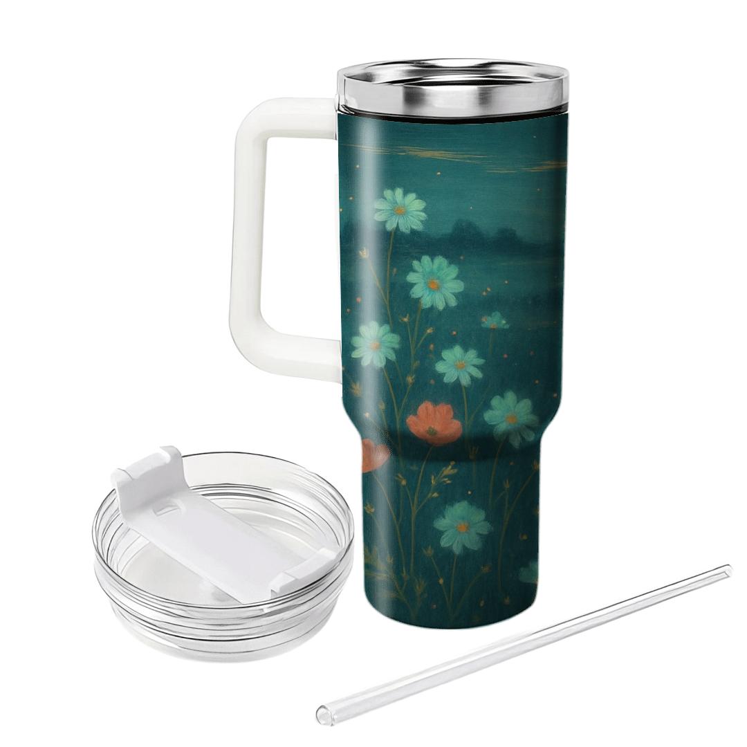 Aurora Wildflower Tapestry tumbler cups