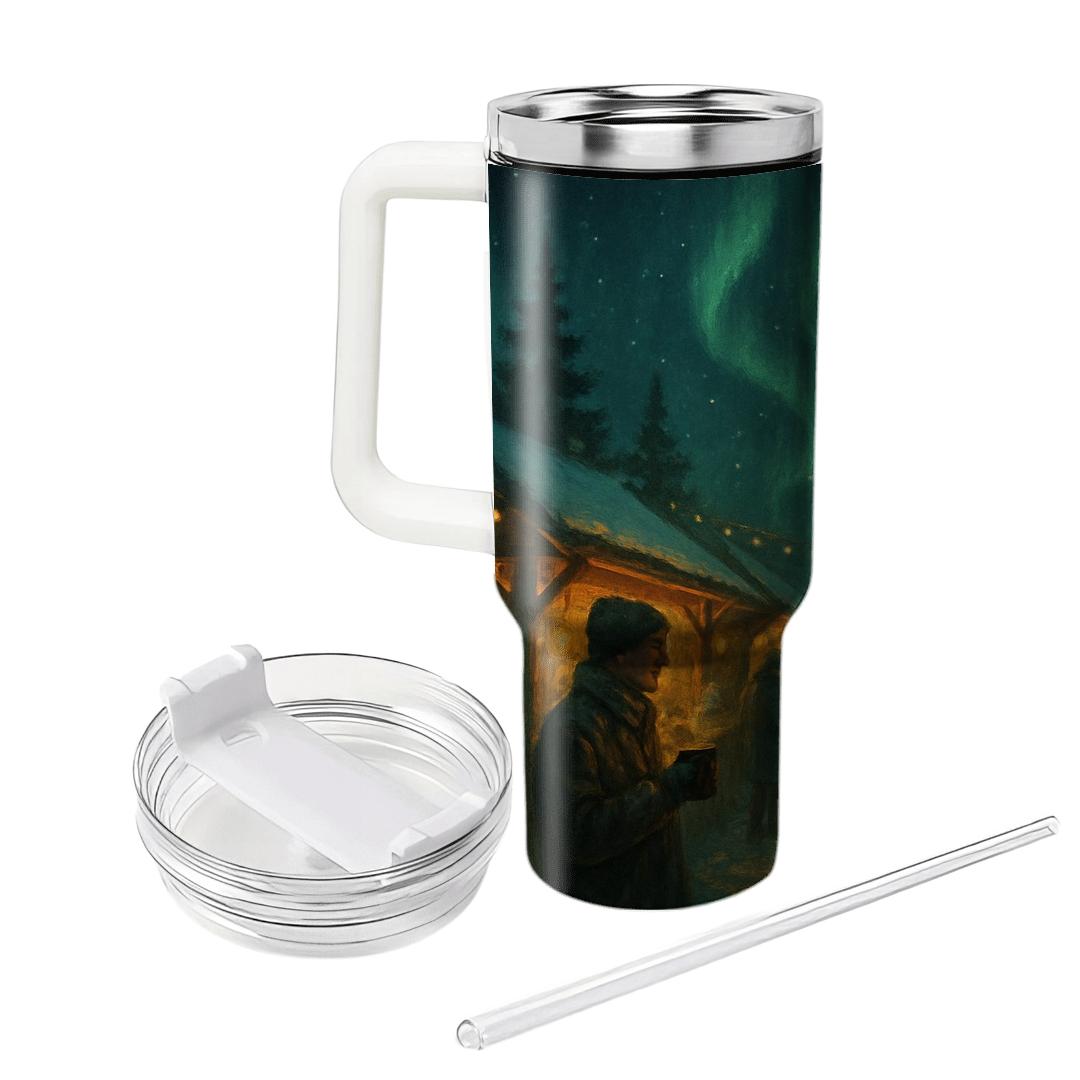 Aurora Winter Market unique tumblers
