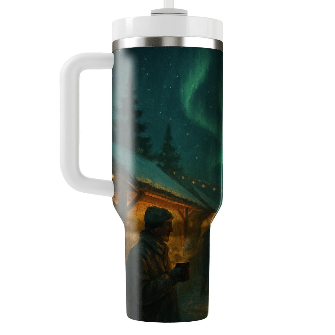 Aurora Winter Market unique tumblers