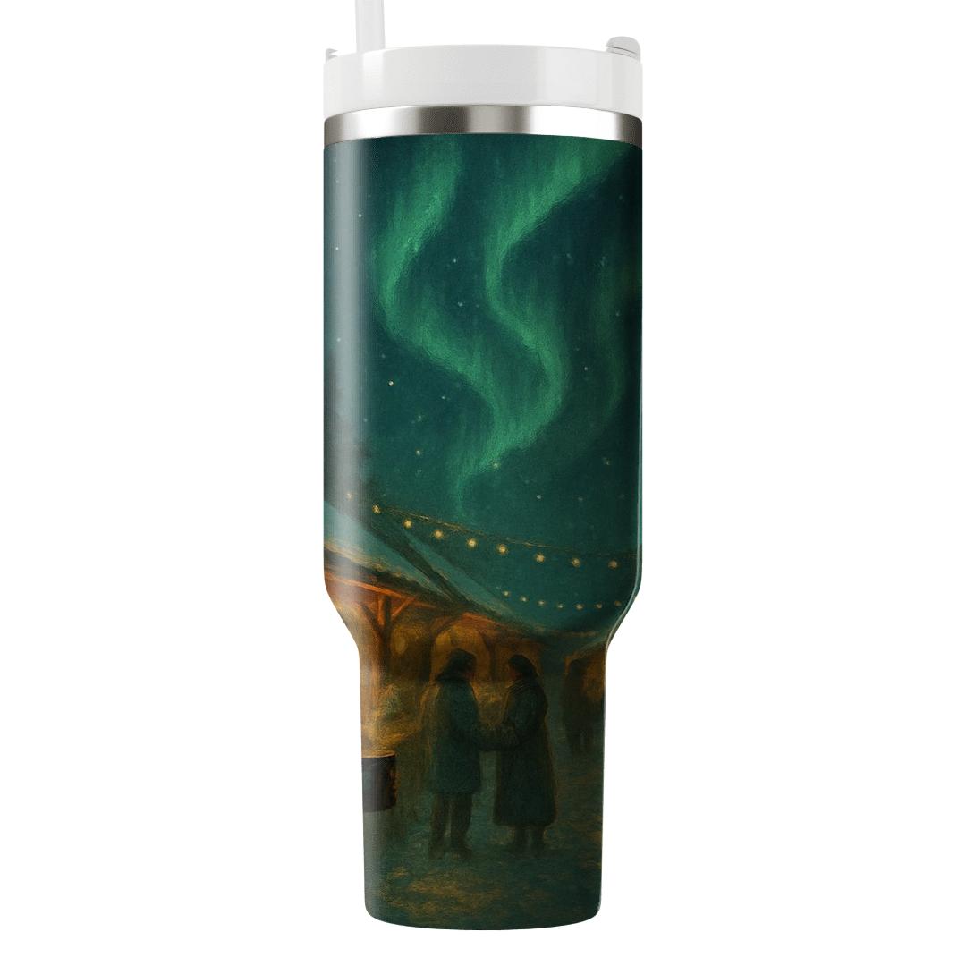 Aurora Winter Market unique tumblers