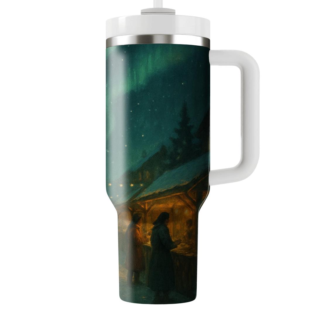 Aurora Winter Market unique tumblers