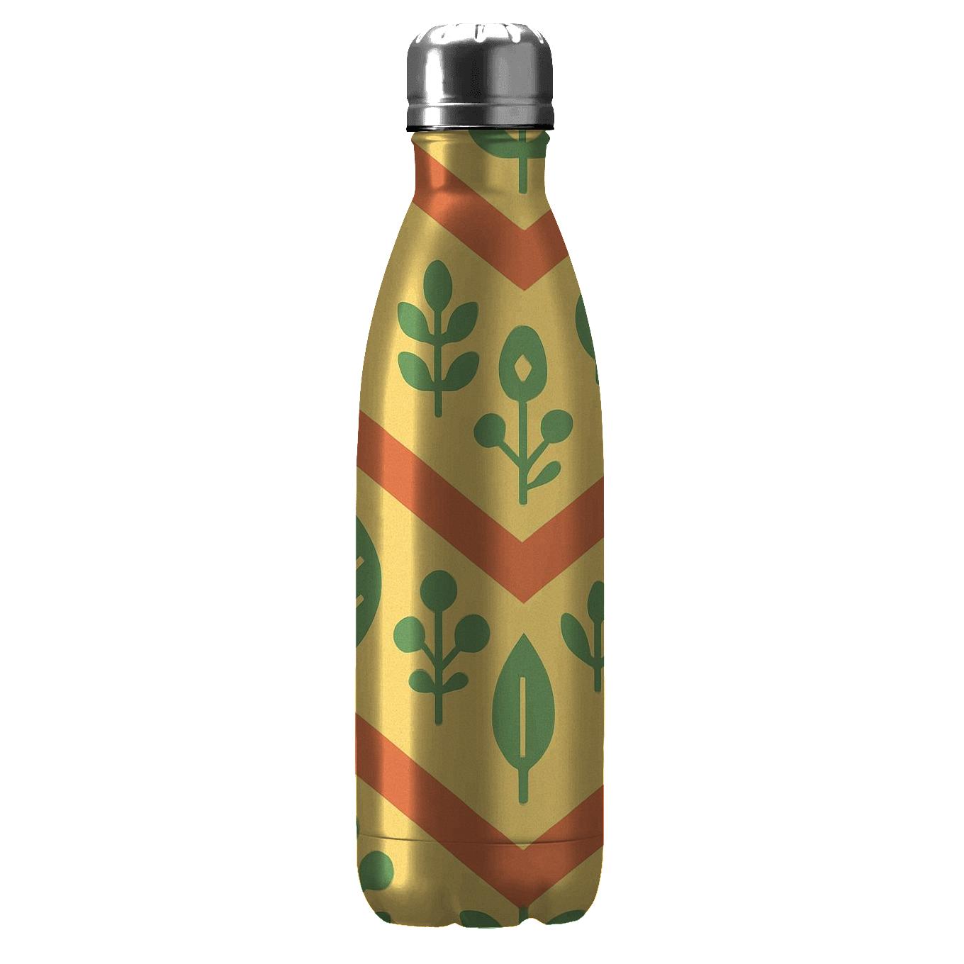 Sunset Chevron Orchard insulated water bottles