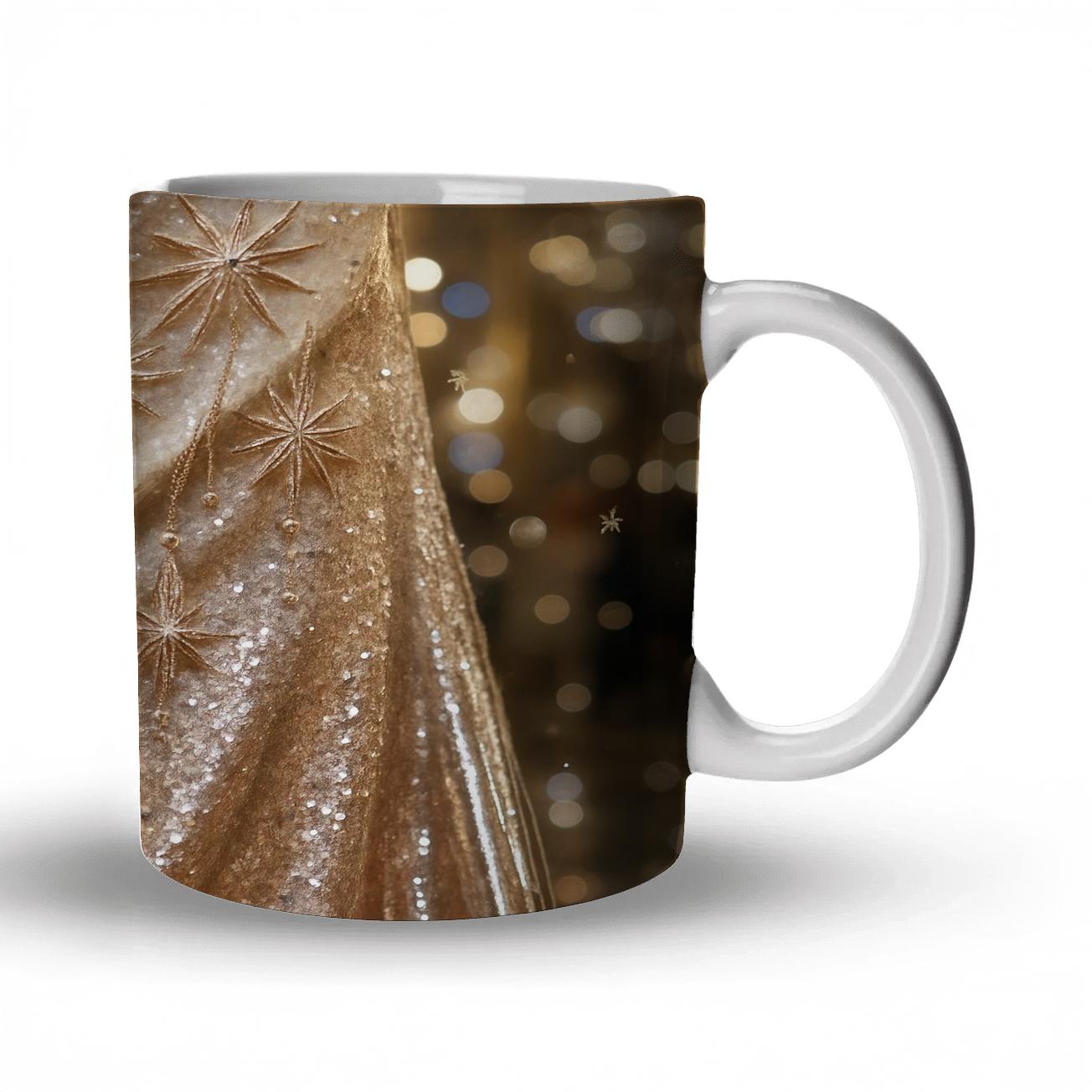  Champagne Starburst Veil personalized mugs