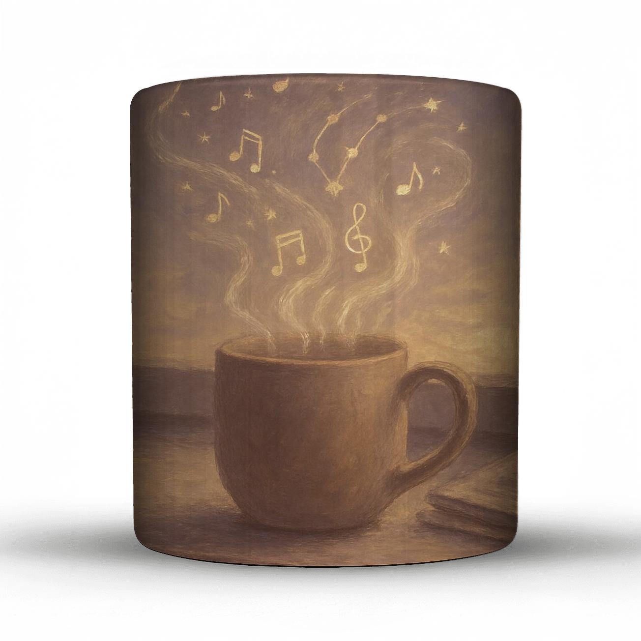 Steam Symphony At Dawn novelty coffee mugs