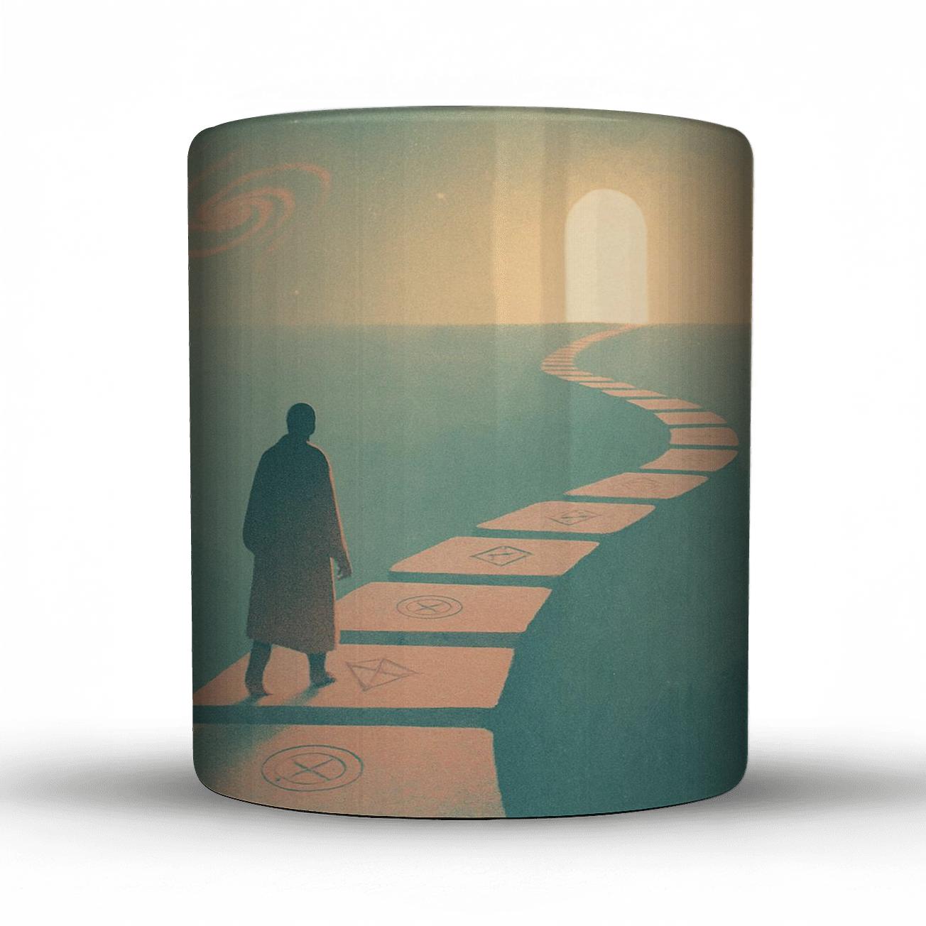 Celestial Pilgrim Path insulated thermal mugs