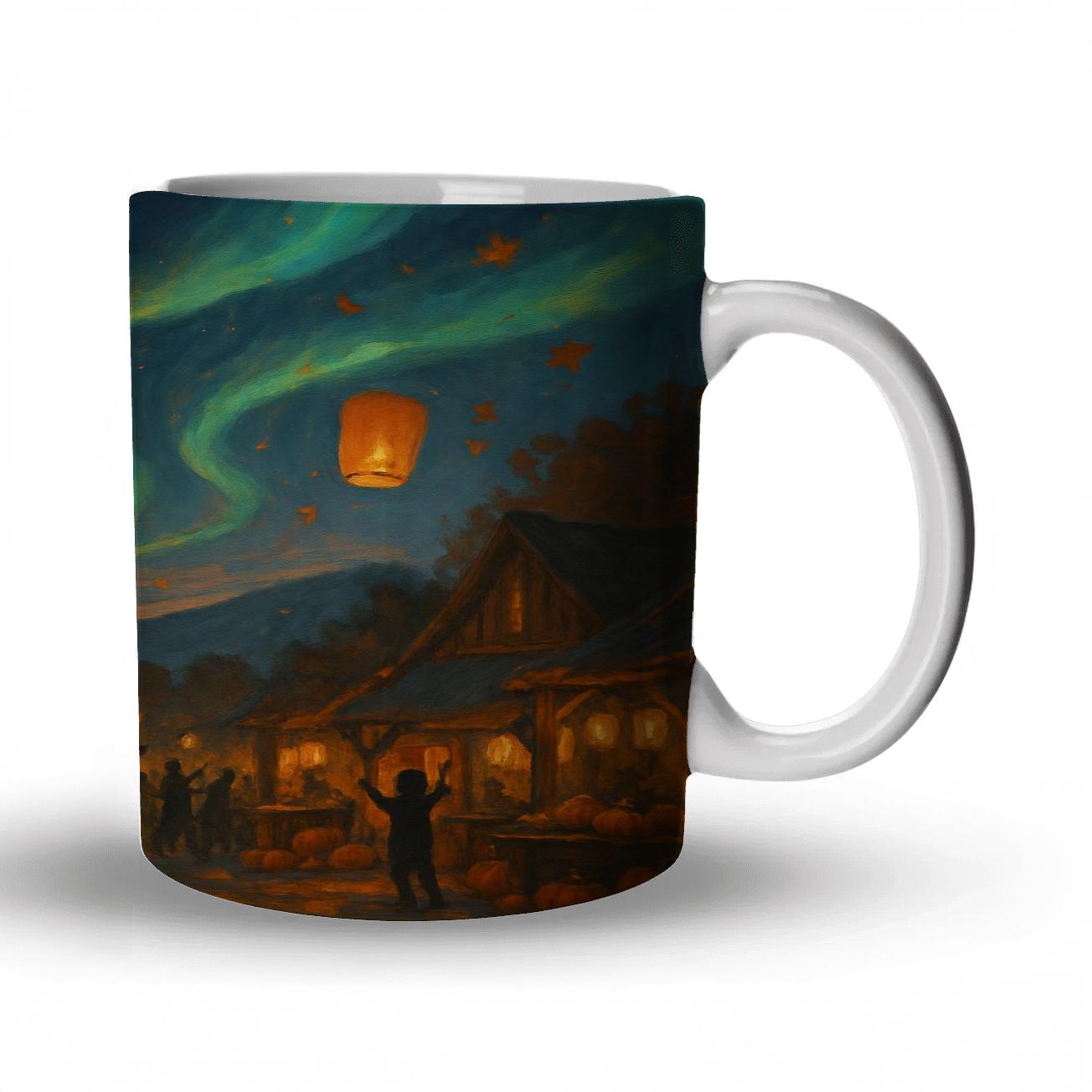 Aurora Harvest Festival novelty coffee mugs