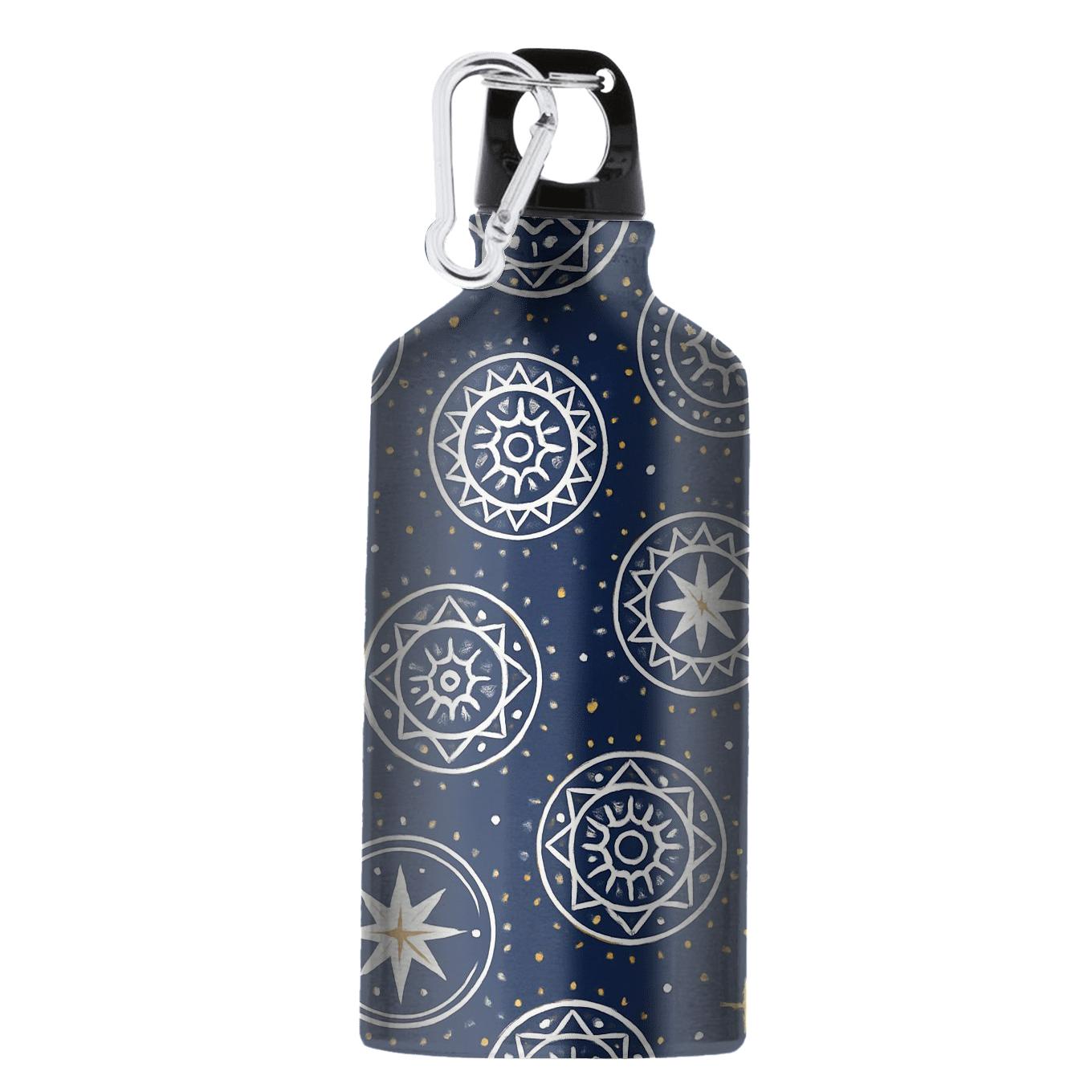 Stellar Mandala Grid athletic sports bottles