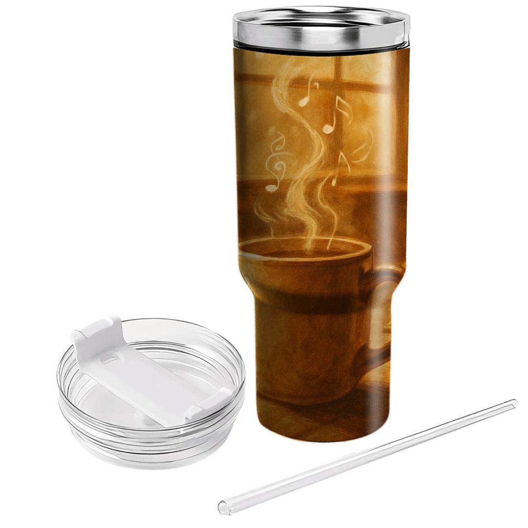 Steam Sonata tumblers with lids