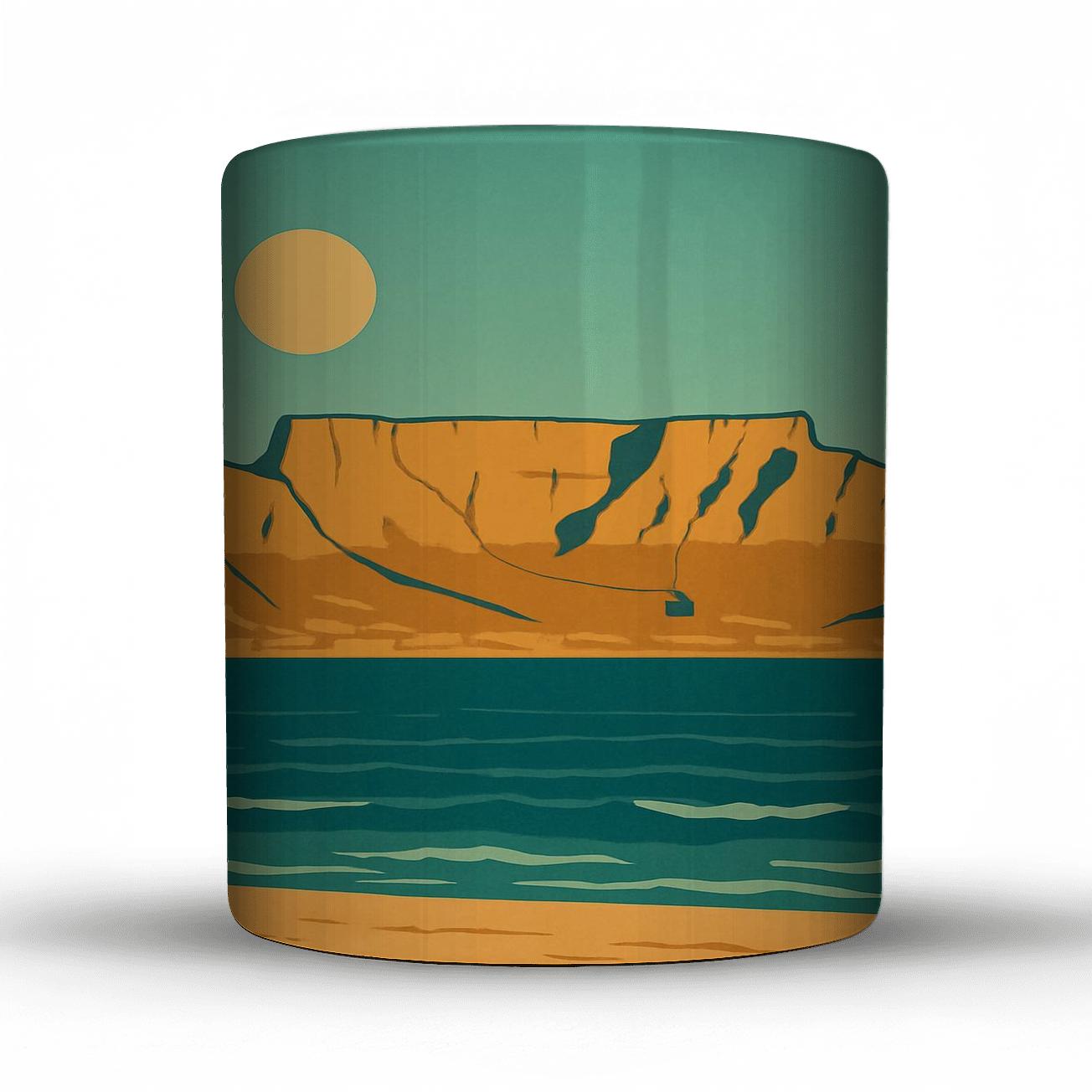 Table Mountain Cape Town premium drinkware mugs