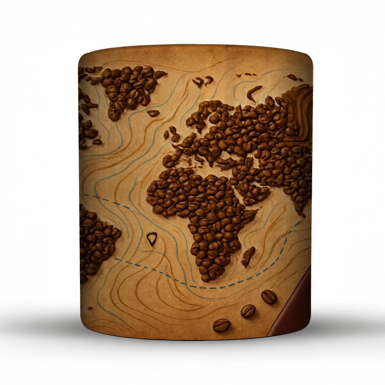 Bean Cartography insulated thermal mugs