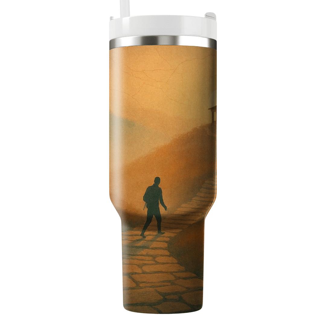 Pilgrims Stone Path insulated tumblers
