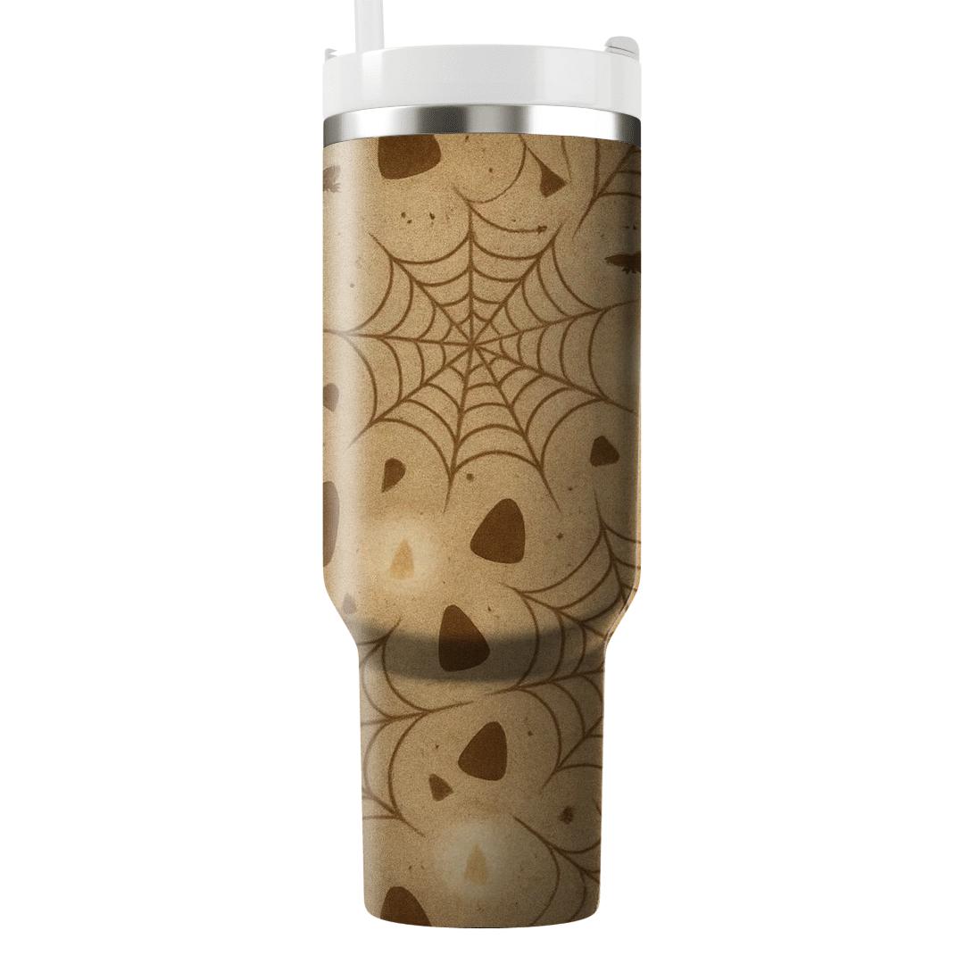 Cobweb Speckle Diagonal Array travel tumblers