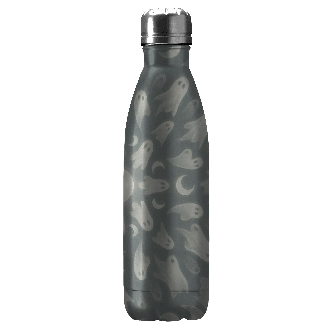 Ghostly Moonburst Tessellation unique water bottles
