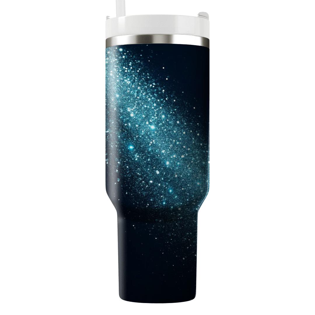 Celestial Crystal Glitter Cascade custom tumblers