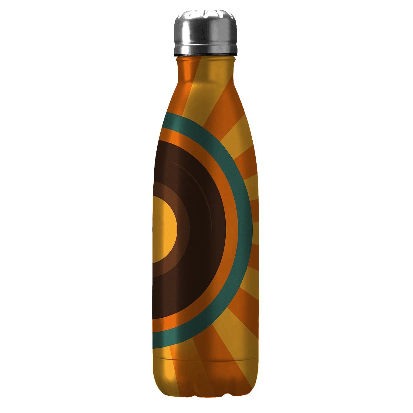 Sunburst Vinyl Groove decorative water bottles