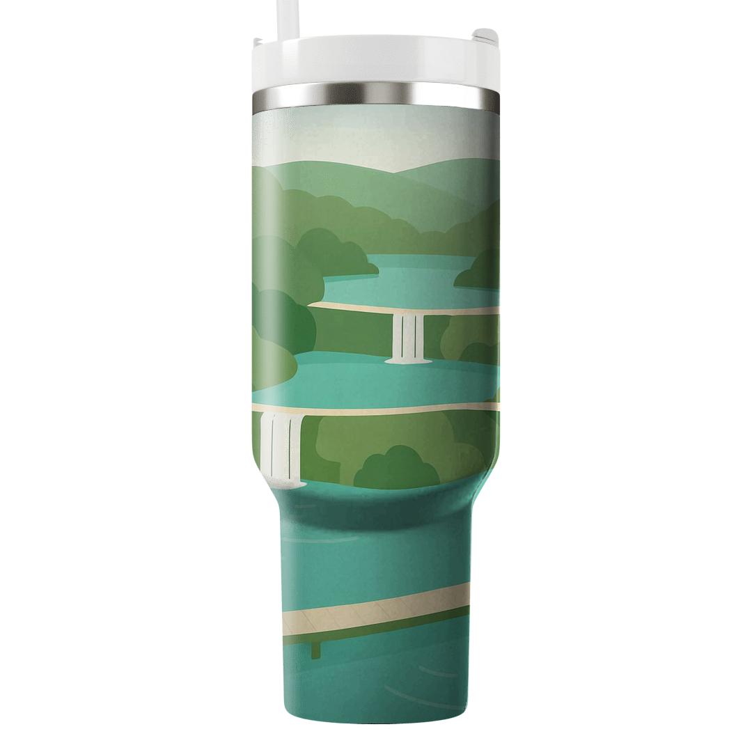 Plitvice Lakes National Park Croatia tumblers for gifts