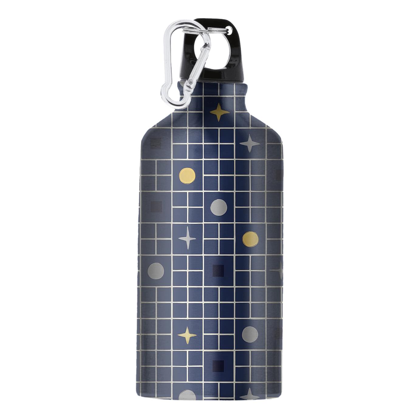 Celestial Grid Mosaic athletic sports bottles