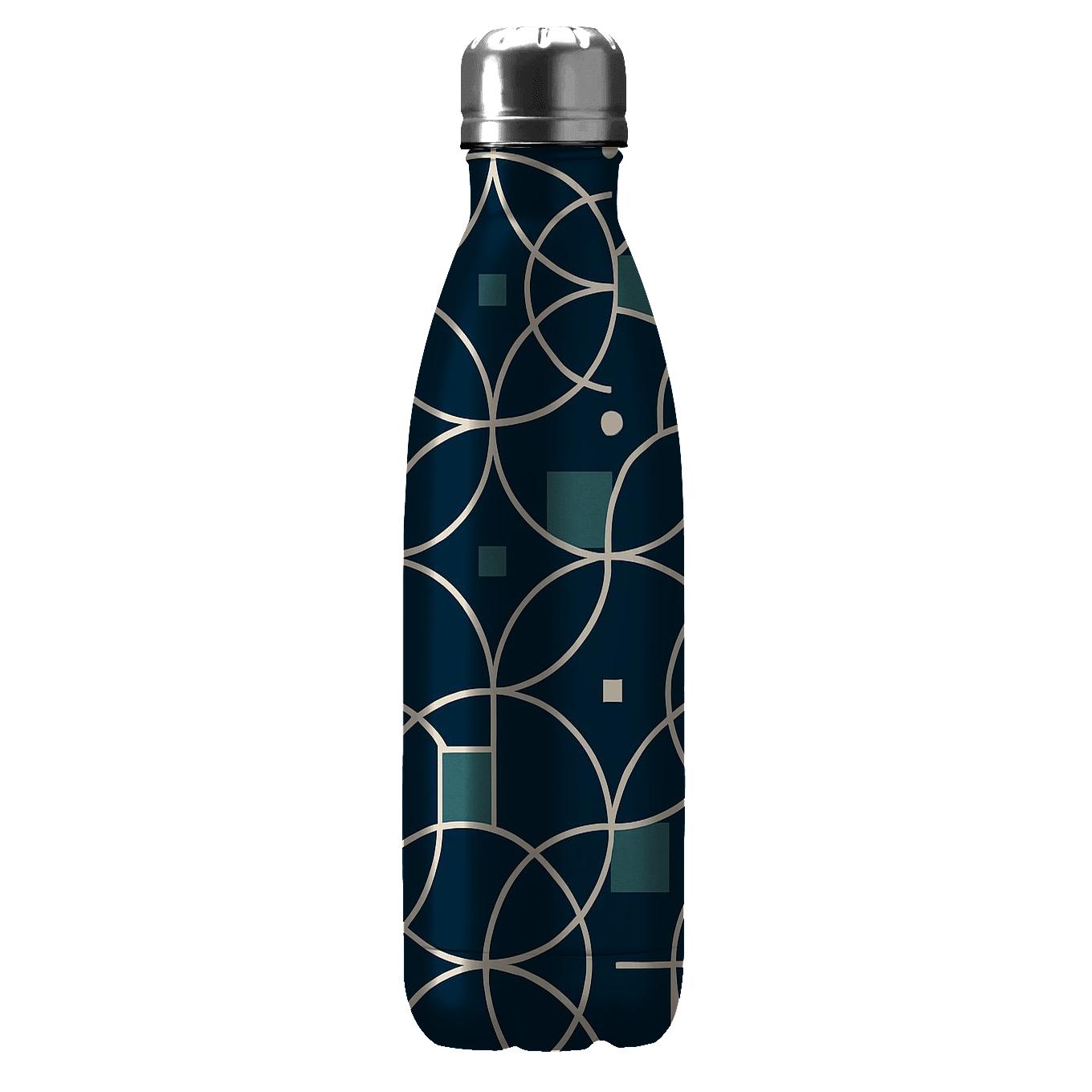 Orbit Lattice Mosaic water bottles with lids