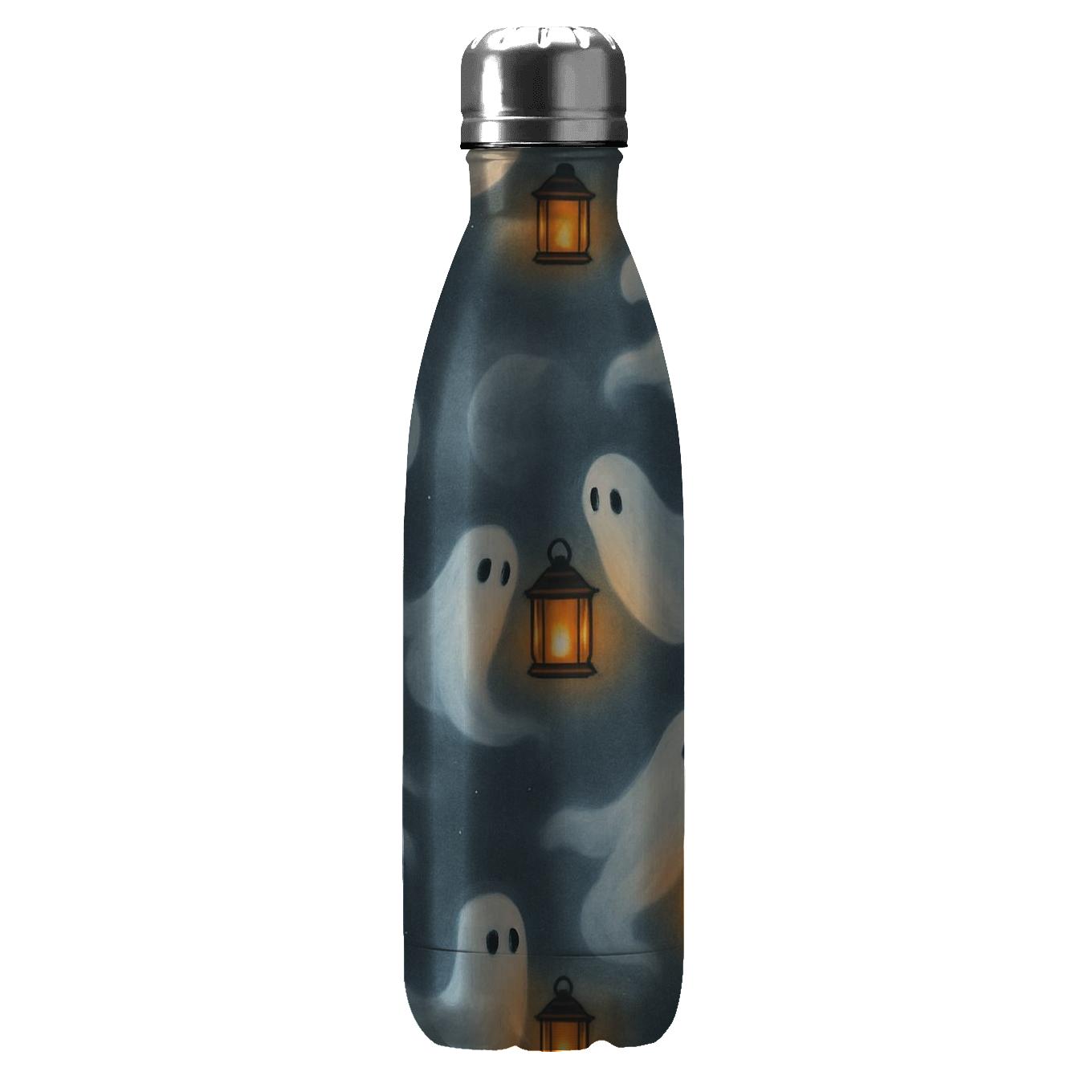 Moonlit Ghost Lantern Cluster Field water bottles for gifts