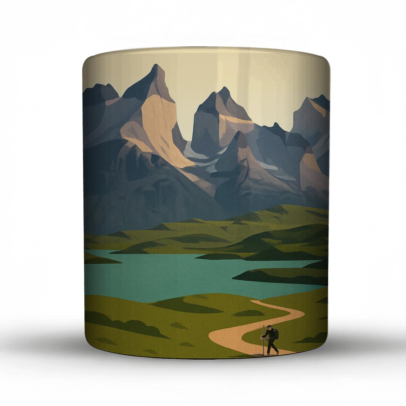 Torres Del Paine National Park Chile decorative mug sets